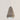 Contemporary ceiling light fixture with geometric concrete design