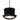 Black Felt Hat Pendant Light – Vintage Wooster Ceiling Lamp for Modern Interiors