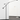 Designer LED floor lamp by Artemide for office and hospitality interiors