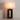 Nova of California Julie Standing Table Lamp Ebony Wood Weathered Brass White Linen Shade