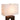 Nova of California Julie Standing Table Lamp Ebony Wood Weathered Brass White Linen Shade