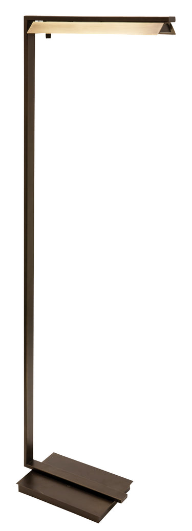 House of Troy 52" Jay LED Floor Lamps in Chestnut Bronze with Antique Brass