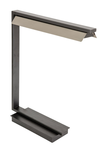 House of Troy 19" Jay LED Table Lamps in Granite with Satin Nickel