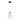 Juanshin Glass Pendant Light - Black and Brass
