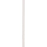 House of Troy Kirby LED three light floor lamp in white with satin nickel accents