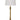 House of Troy Killington Brushed Brass table lamp with USB port and hardback shade KL350-BB
