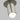 Small Modern Ceiling Flush Mount Ebell Visual Comfort - nickel detail view
