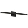 Nightshade Black 24-inch LED vanity light for modern residential and commercial bathrooms