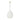 Opal shade pendant light with integrated LED for dining rooms, retail interiors, or boutique hotel settings