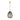 Smoke glass LED pendant with natural brass detail for residential interiors and commercial applications