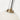 Contemporary opal glass ceiling light with brass details for kitchen, dining, or workspace settings