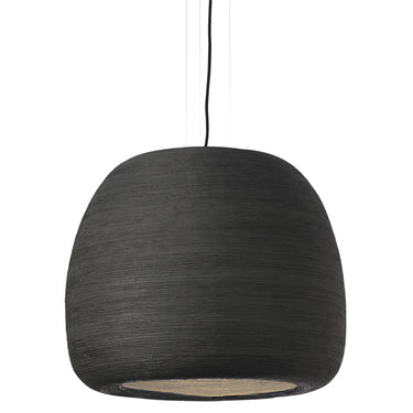 Karam Large Pendant Light in Black finish for modern kitchen island lighting in residential and commercial spaces