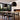 Sculptural ceramic pendant in matte black for modern living rooms, lobbies, and high-end commercial interiors