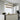 Black & Gold LED Chandelier Above Kitchen Island