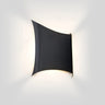 Besa Kite LED wall sconce in black finish with modern ADA-compliant design