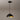 Nova of California Luna Bella Pendant Light Small Matte Black Weathered Brass