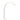 Nova of California Luna Bella Arc Floor Lamp White Gold Leaf Shade