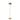 Nova Luna Bella Slimline Floor Lamp in Weathered Brass/White, photo 1