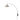Nova Luna Bella Wall-Mounted Arc Lamp in Satin Nickel/White shade, Black Nickel body, photo 9
