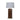 Nova of California Laurel Table Lamp Dark Walnut Wood Weathered Brass White Linen Shade
