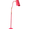 House of Troy Logan Orchid/Satin Brass Floor Lamps with rolled shade