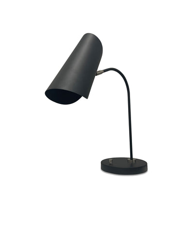 House of Troy Logan Black/Satin Nickel Table Lamps with USB with rolled shade