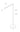 Koncept Lady7 Floor Lamp Silver