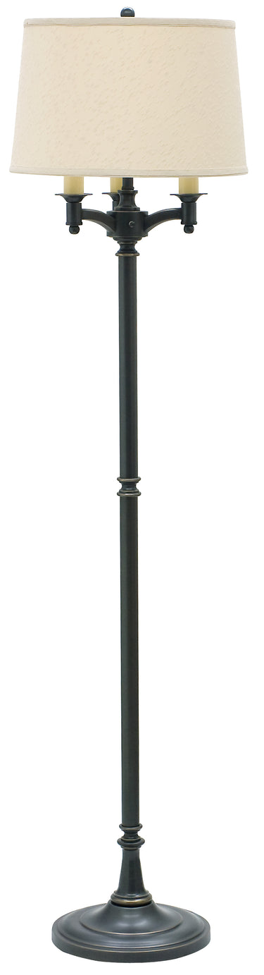 House of Troy Lancaster 62.75" Oil Rubbed Bronze Six Way Floor Lamps