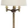 House of Troy Lancaster 31.75" Antique Brass Six Way Table Lamps