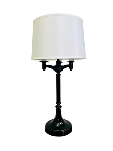 House of Troy Lancaster 31.75" Antique Brass Six Way Table Lamps