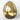 Ladenac Bois de Russie mini egg – Gold mini egg, side view