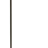 House of Troy 52" Lewis LED Gooseneck Floor Lamps in Black with Satin Nickel