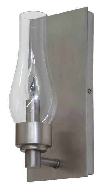 House of Troy Lake Shore Wall Sconce Satin Pewter