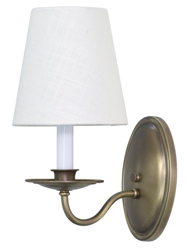 House of Troy Lake Shore Wall Sconce Antique Brass