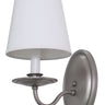 House of Troy Lake Shore Wall Sconce Satin Pewter