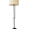 House of Troy Lyndon 65" Floor Lamp in Black with bent metal accents