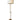 House of Troy Lyndon 65" Floor Lamp in Heritage Gold with two piece Black metal accents