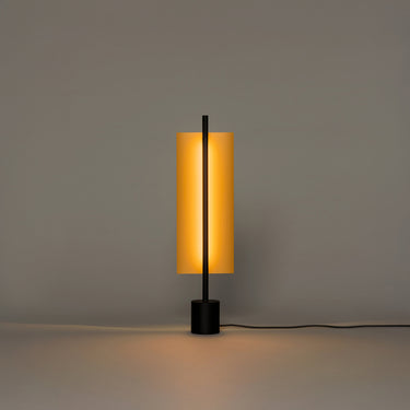 Santa & Cole Lámina Dorada 45 designer table lamp with gold metallic shade