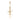 Dining room brass chandelier, 2700K LED, contemporary crystal pendant