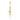 Antique brass finish pendant, 2700K warm LED, adjustable hanging height