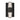 Vertical dark bronze wall light with integrated LED for contemporary residential interiors