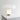 Lesbo Table Lamp by Artemide with frosted blown glass diffuser and polished aluminum base, Italian designer lighting