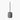 Stone Taupe toilet brush, product photo | SONO by Nina Thöming for blomus