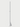 Contemporary White Croma floor lamp with integrated LED, shown in a stylish living room setting.