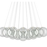 Lodes Random Cloud 19-Light LED Pendant modern chandelier with blown glass spheres for living room lighting