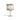 Artemide Logico grey smoke glass table lamp with handblown diffuser for ambient lighting in modern bedrooms and offices