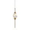 Lucivagus Modern Brass Pendant Lighting, 5.5 inch, LED