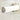 Lynk 24 bathroom lighting, vertical installation, highlighting the rounded acrylic diffuser