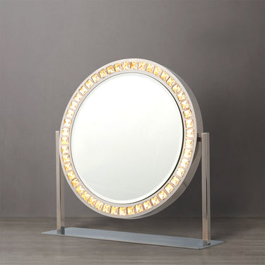 Nova of California Marilyn Table Top Led Vanity Mirror Chrome