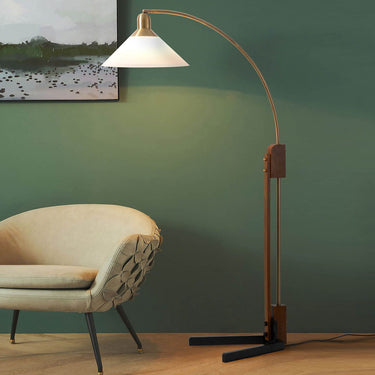 Nova Melmar Chairside Arc Floor Lamp in Default, photo 1